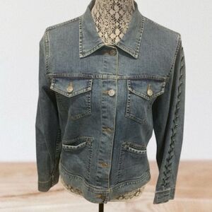 The Pyramid Collection Blue Jean Jacket